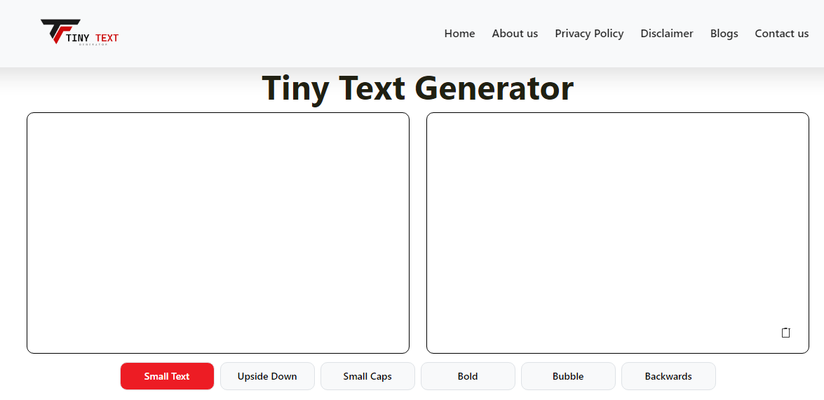 What is Tiny Text Generator