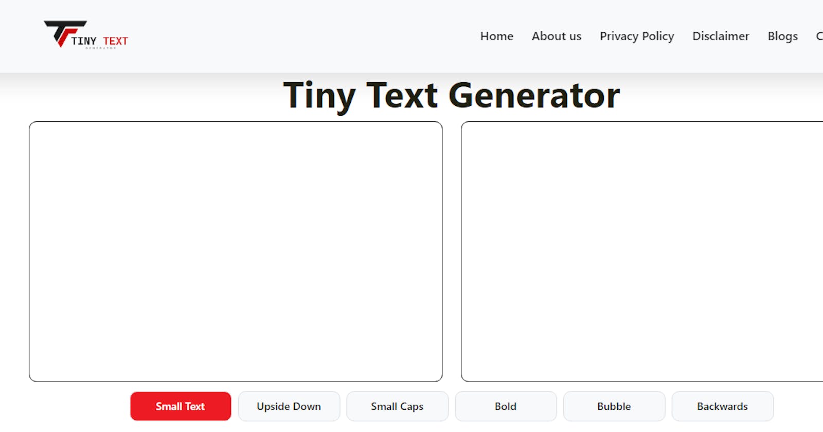 What is Tiny Text Generator