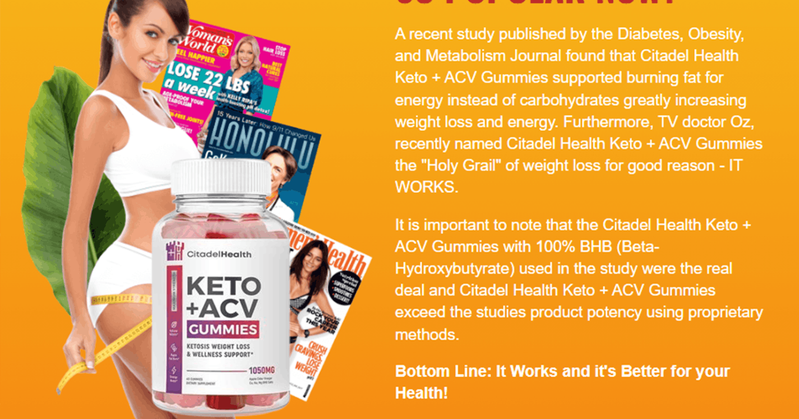 The Science Behind Citadel Keto ACV Gummies: What You Need to Know?