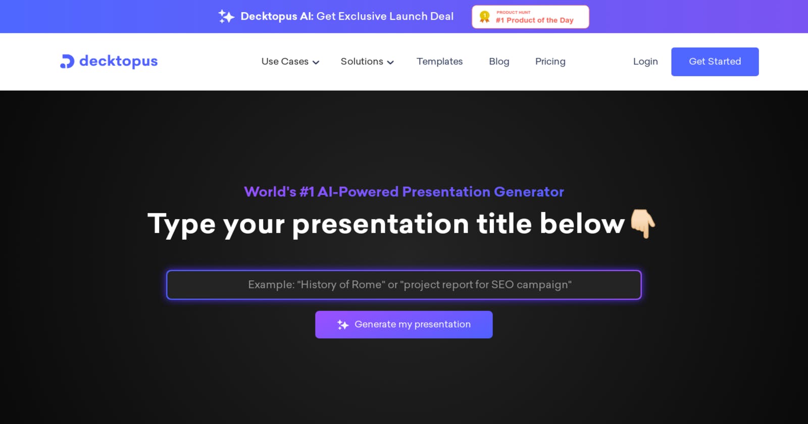 Create Impressive Presentations in Seconds with Decktopus AI