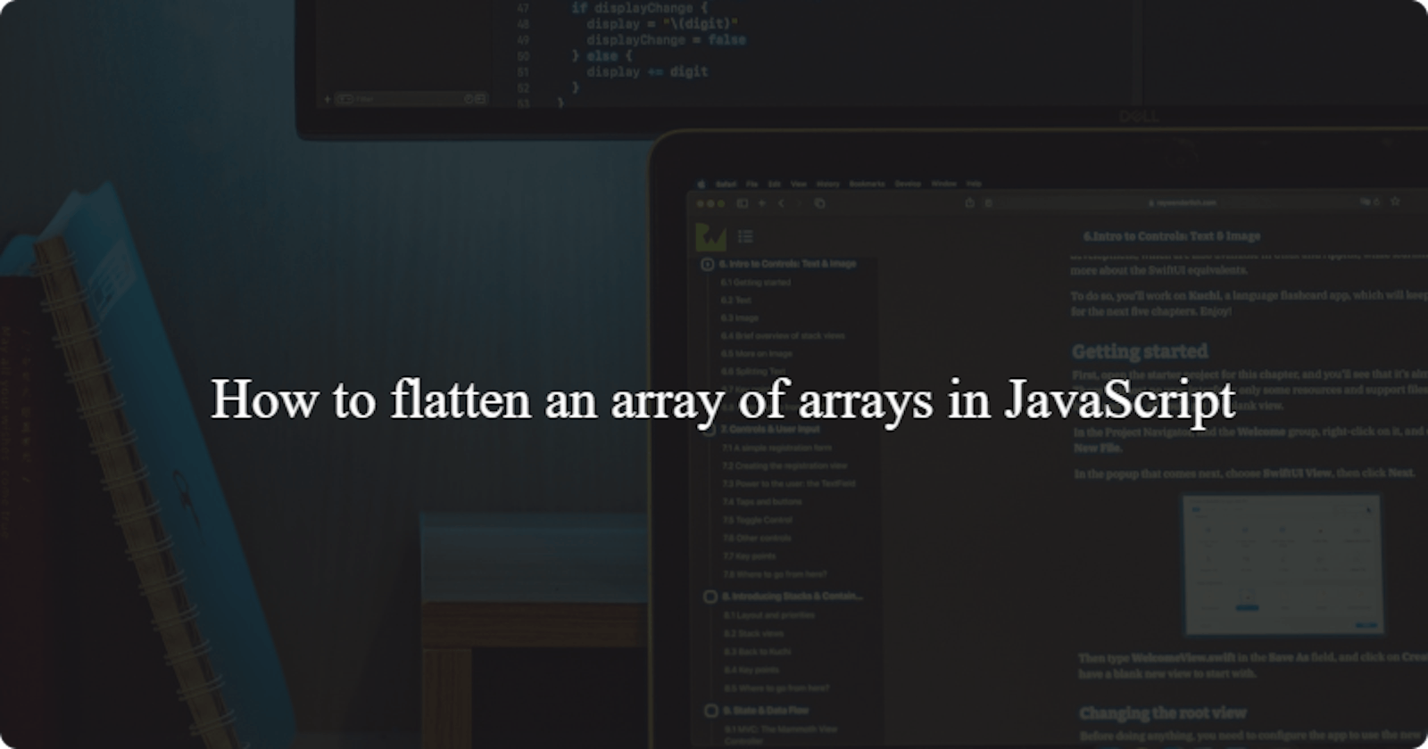 How to flatten an array of arrays in JavaScript