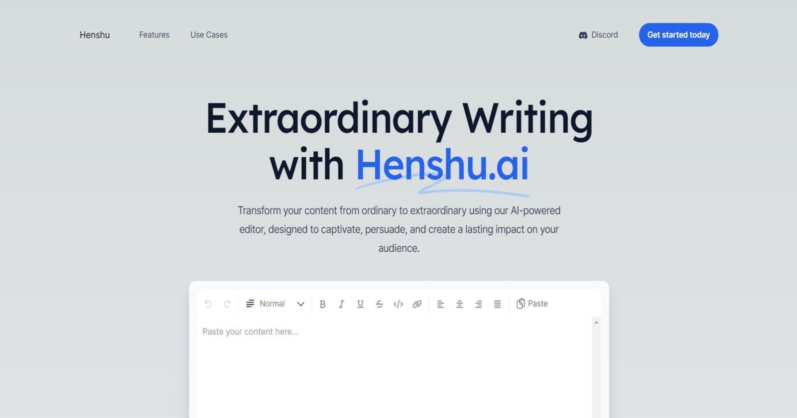 Elevate Your Writing with Henshu.ai: Transforming Ordinary Content into Extraordinary