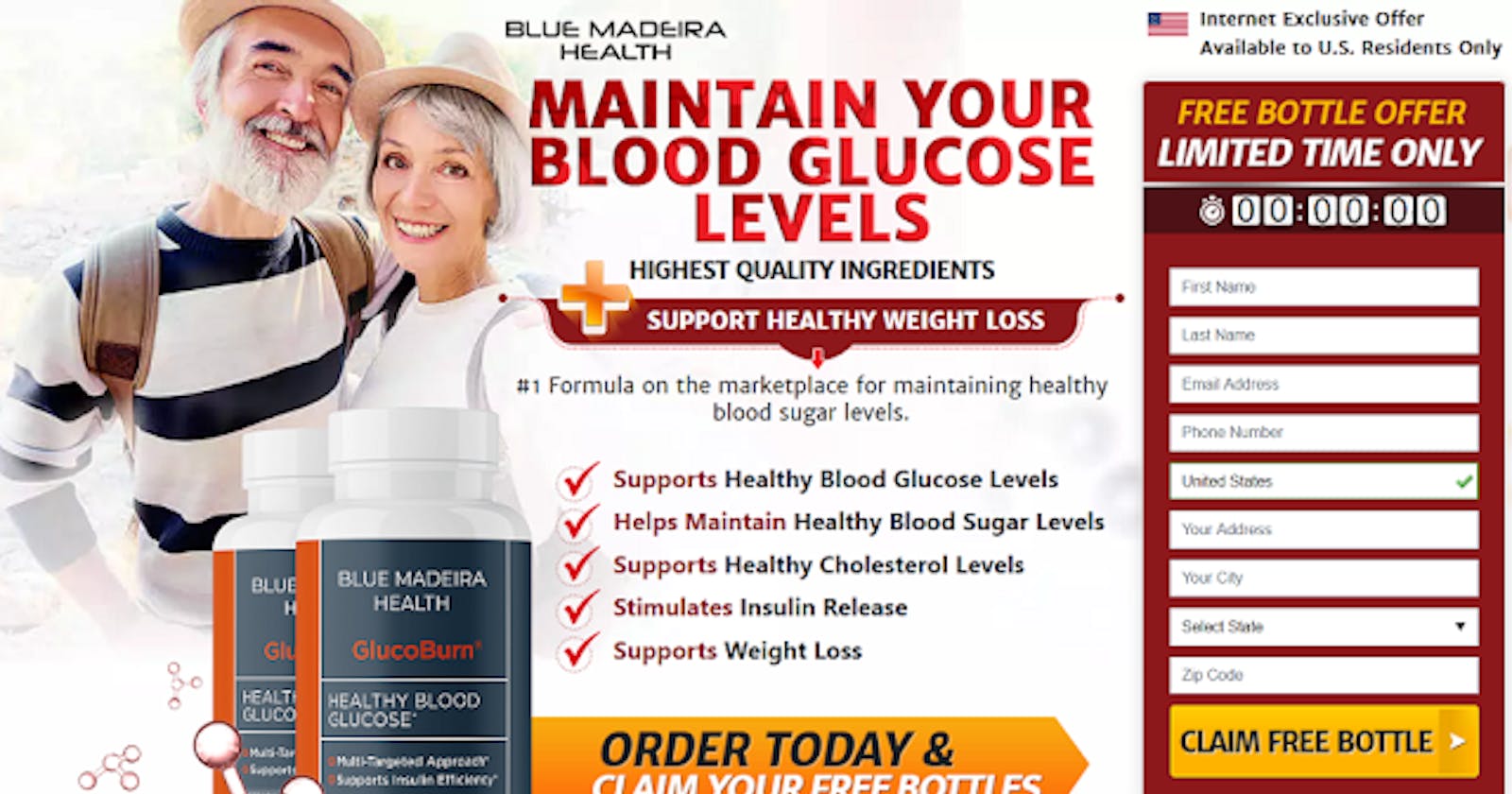 Blue Madeira Health Gluco Burn Review - Controlling Blood Sugar Level!