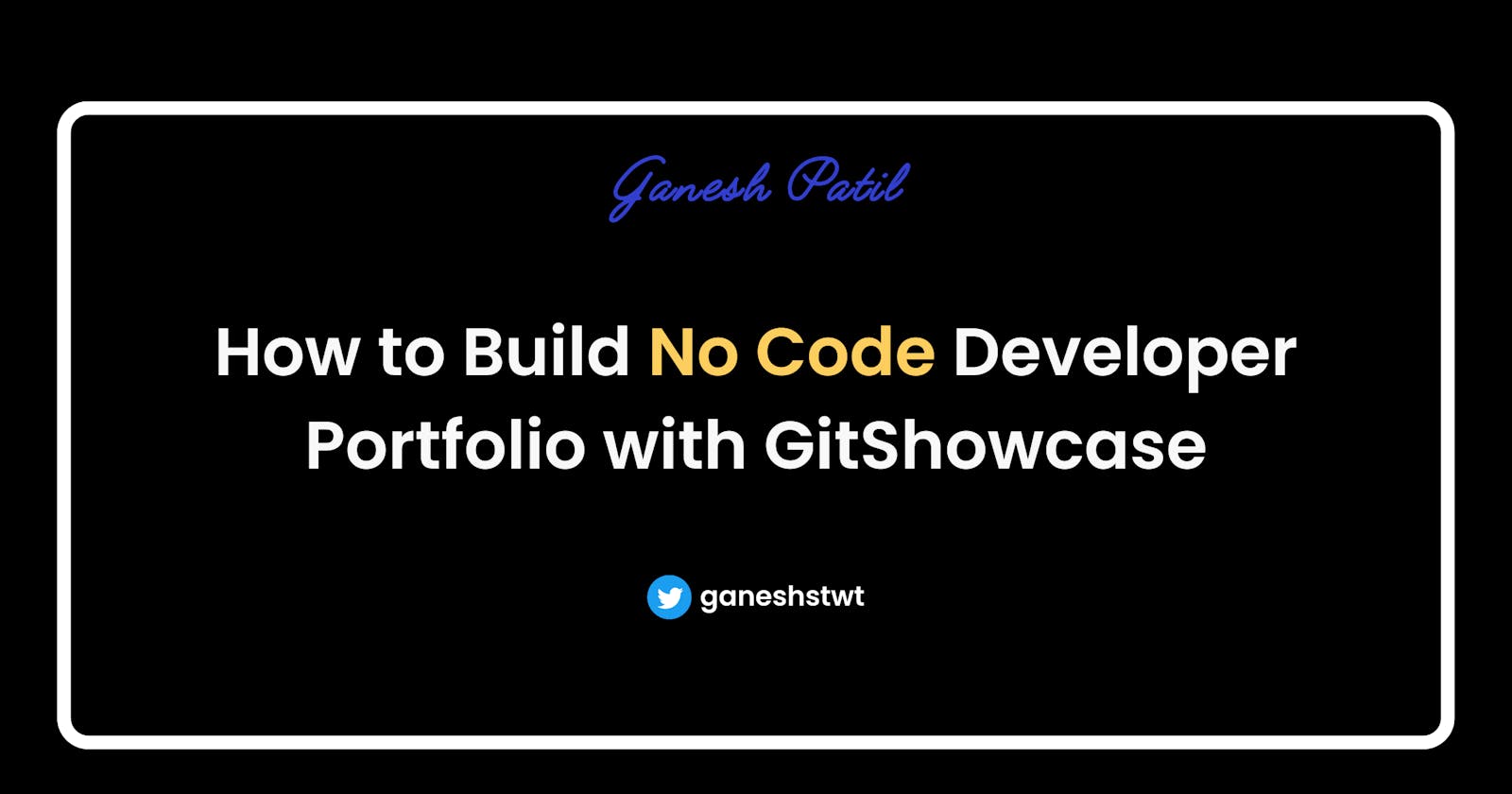 How to Build No Code Developer Portfolio
