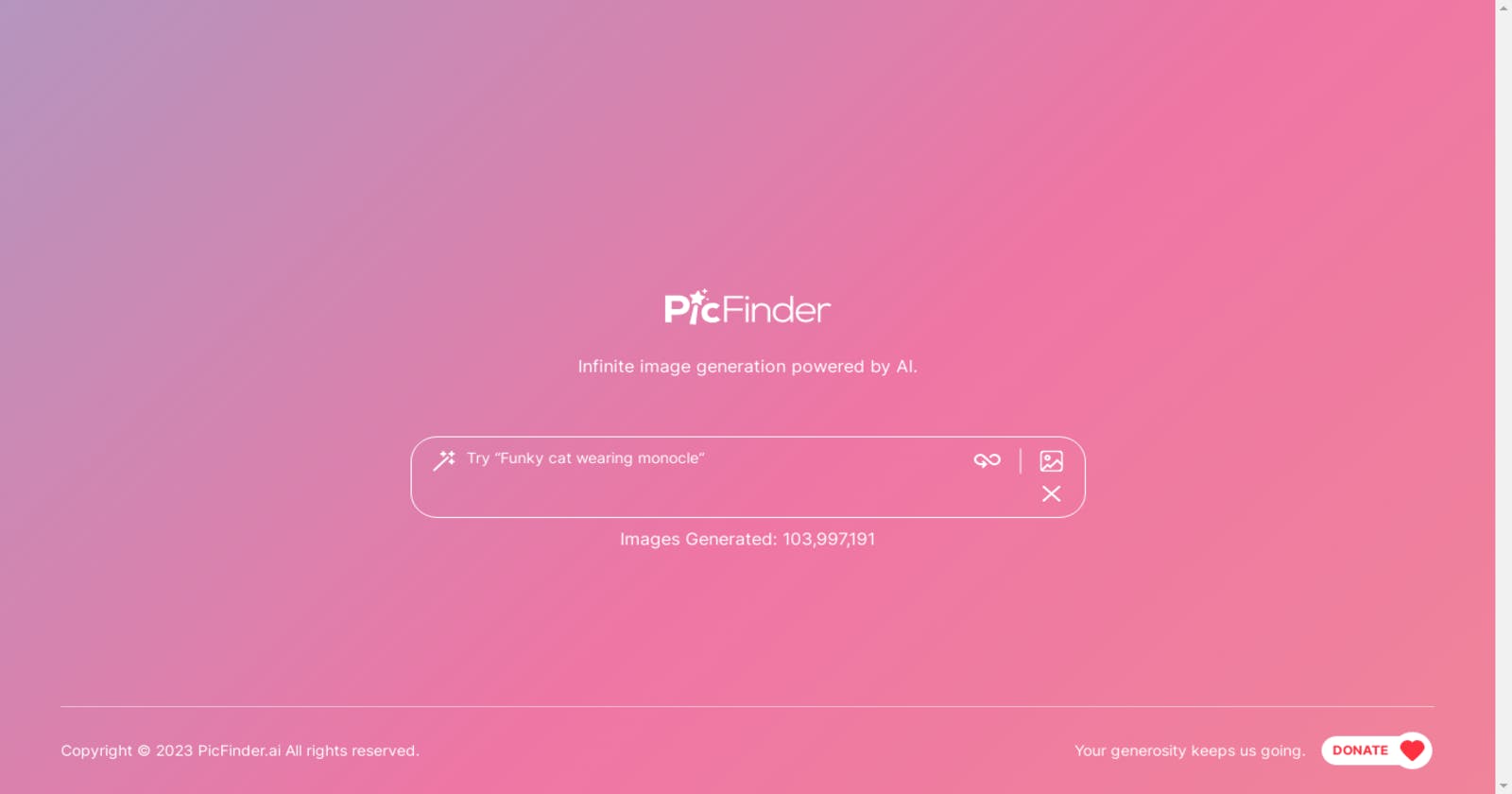 PicFinder.AI: The Ultimate AI-Powered Image Generation Tool