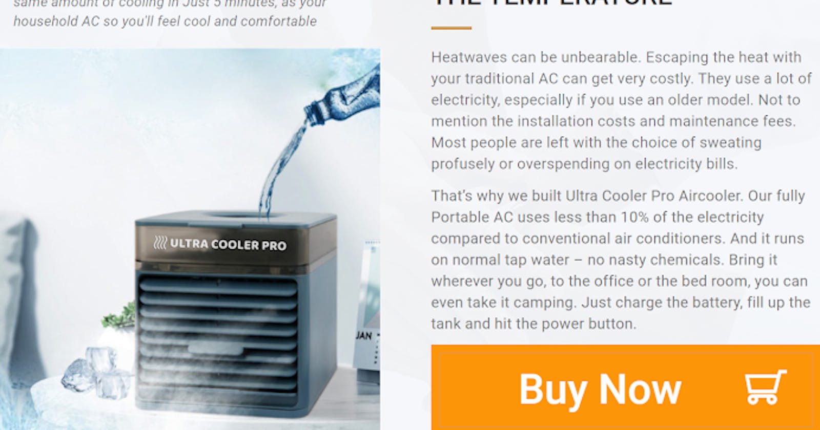 Ultra Cooler Pro :The Right Choice For Your Air Conditioning Needs !