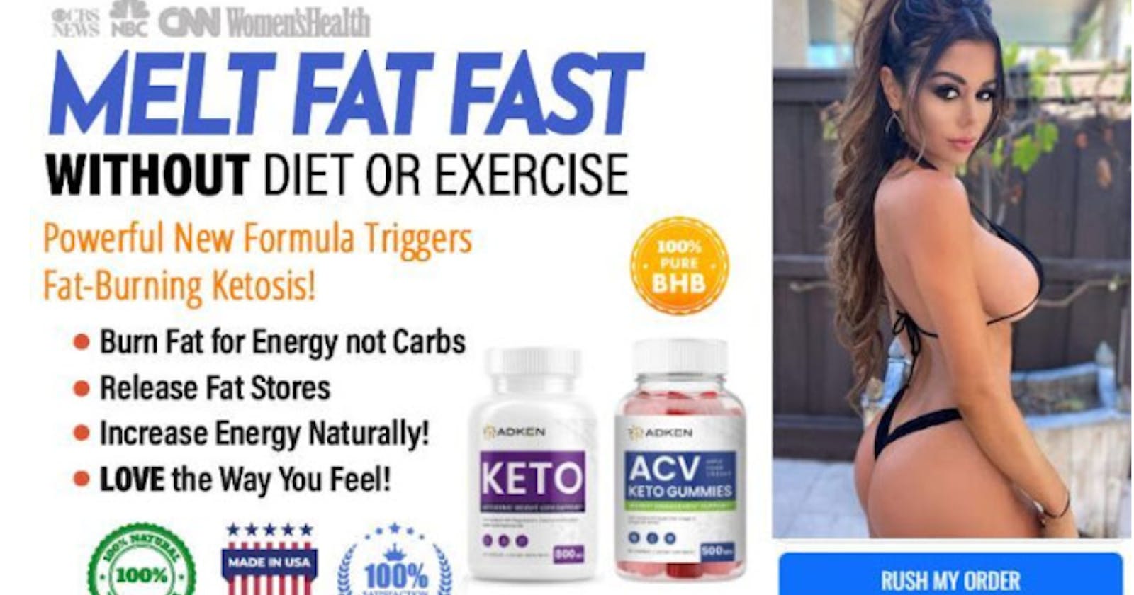 Adken Keto ACV Gummies Weight Loss Results or Side Effects?