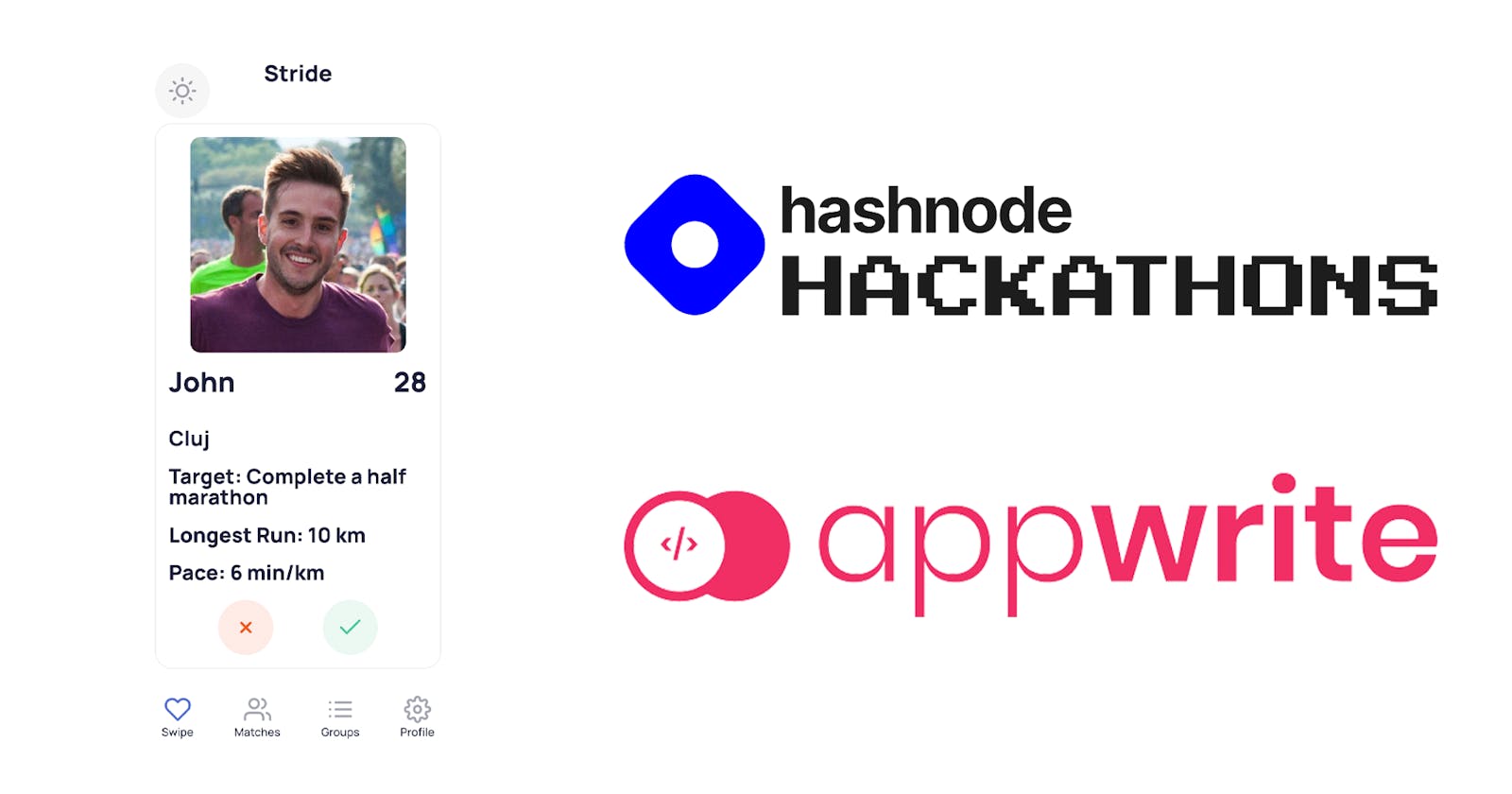 Stride - The story of Hashnode x Appwrite hackathon