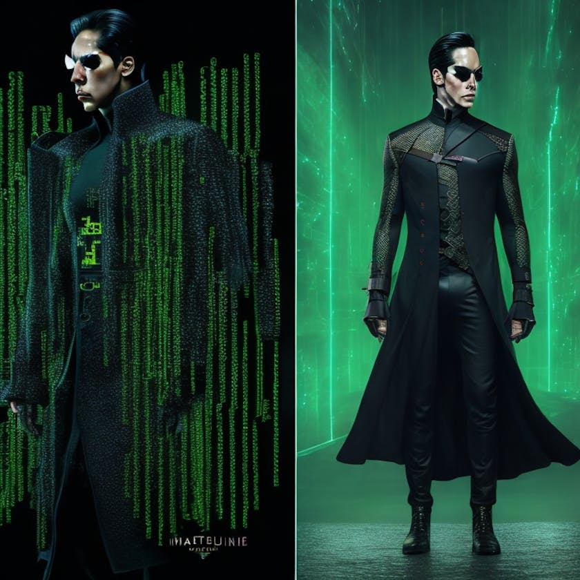 The Matrix Dilemma: Choosing Between Neo's Green Code and Machine Code 😎