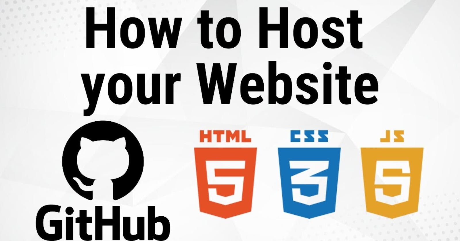 How To Host A Website On GitHub For Free