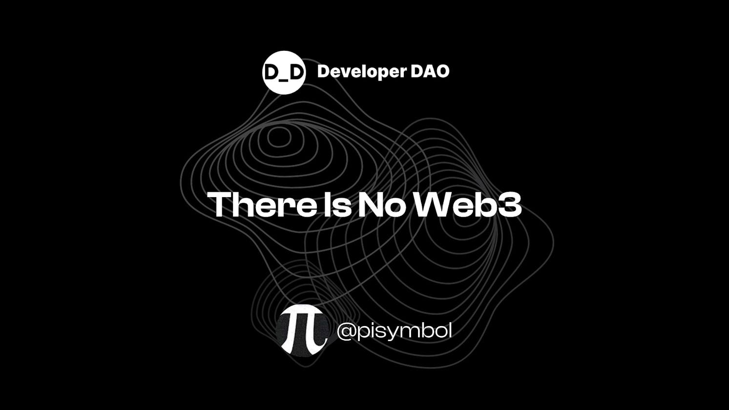 There Is No Web3