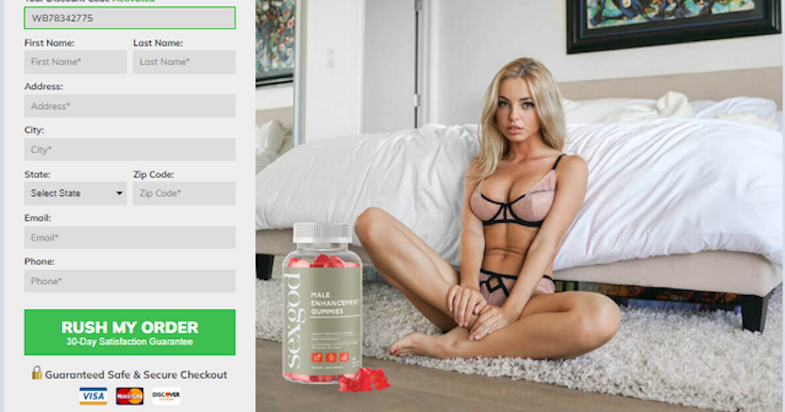 Sexgod Male Enhancement Gummies Reviews: 2023 Ingredients, Pros, Cons & How is it Safe to Use?