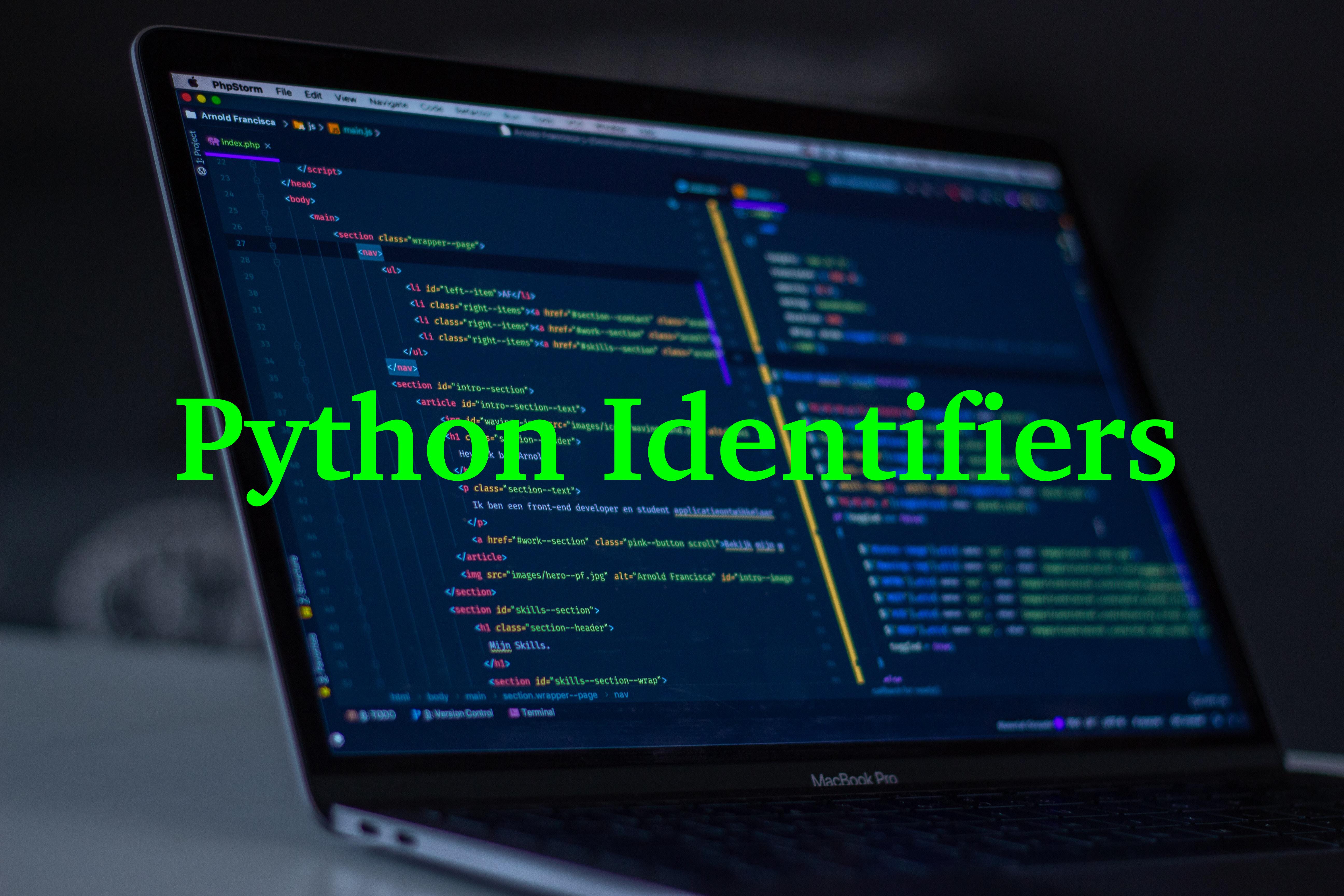 Python Identifiers