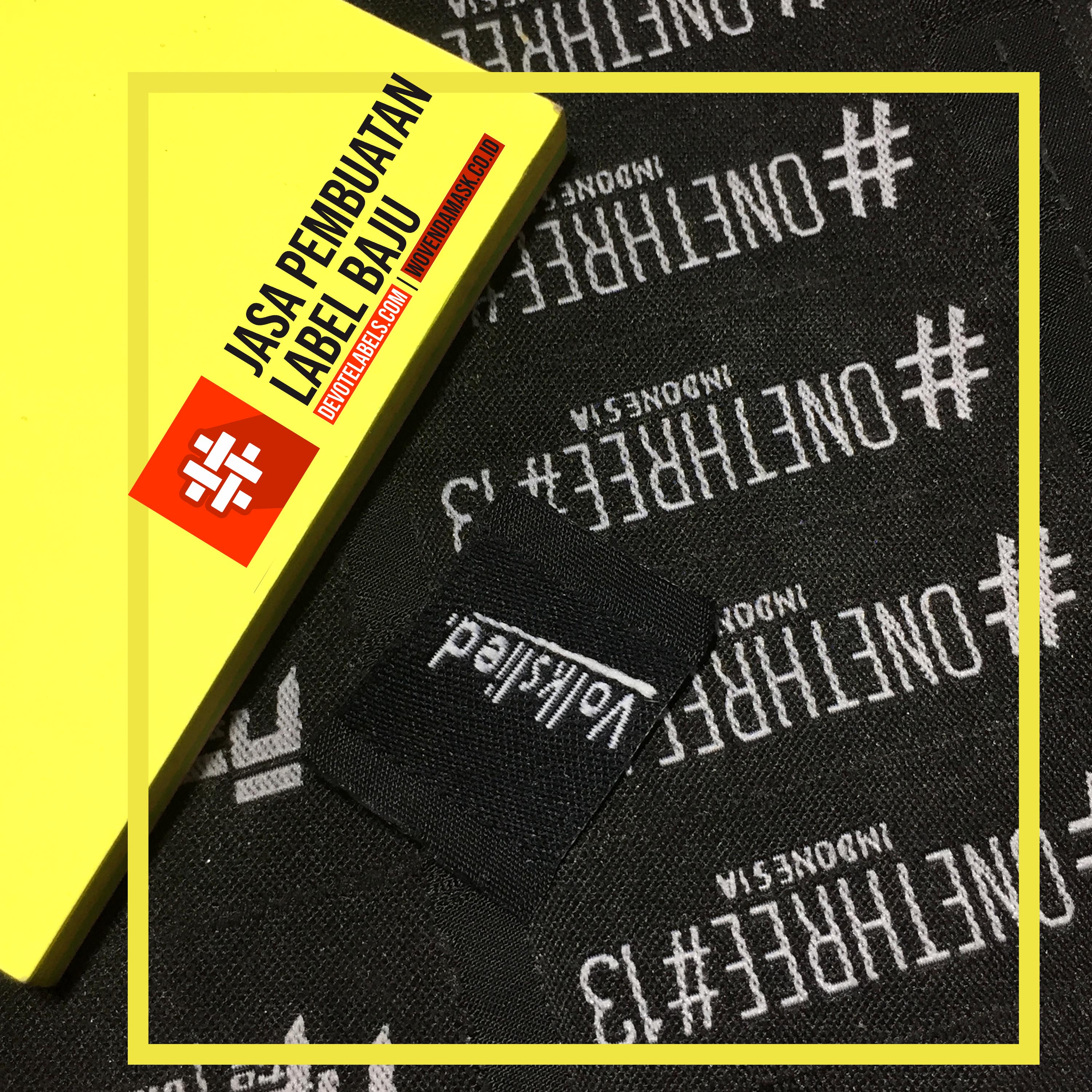 Produsen Label Woven Damask Bandung, Berikut Prosedurnya