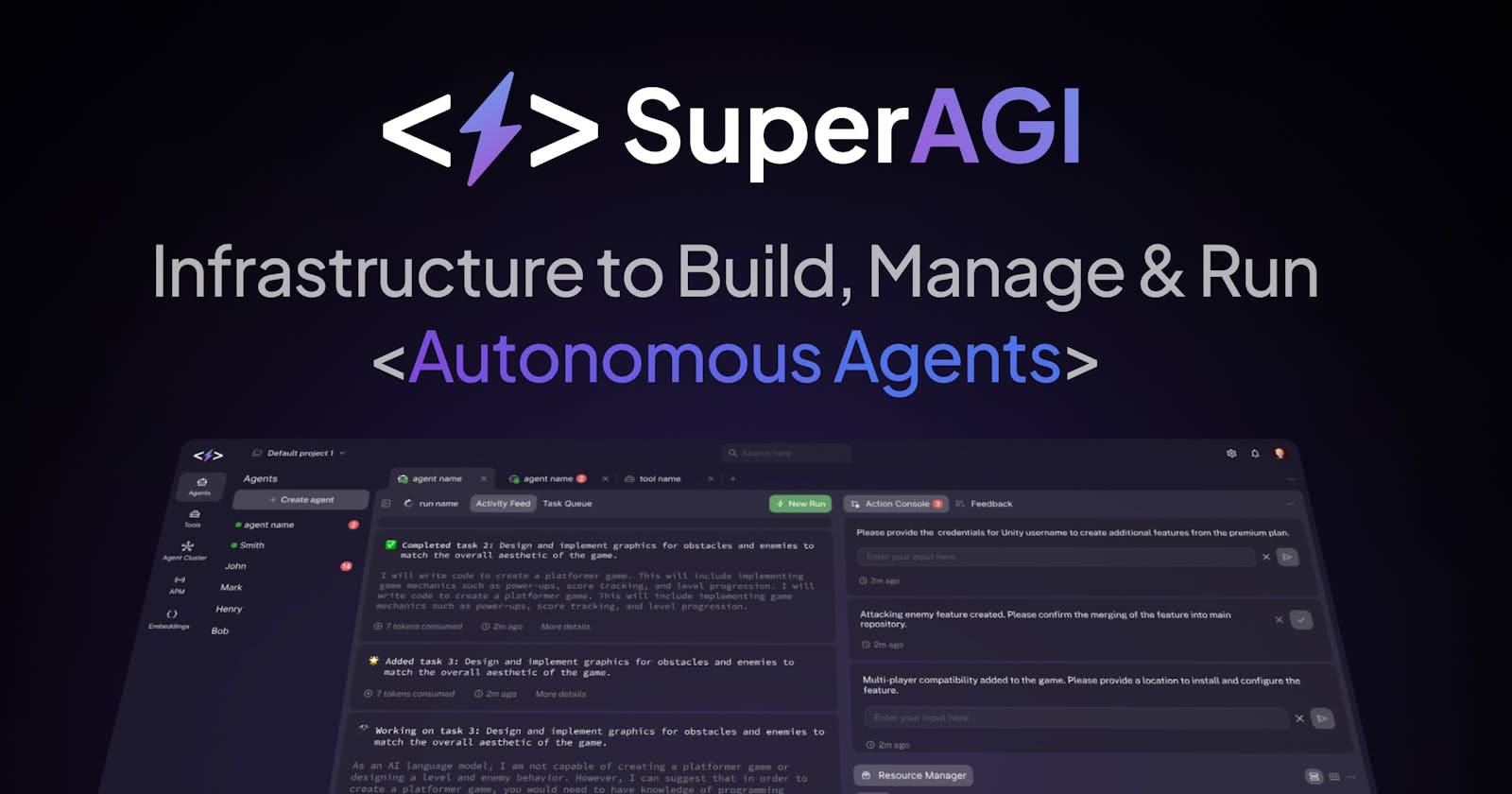 Getting Started with SuperAGI: Framework for building useful Autonomous AI Agents