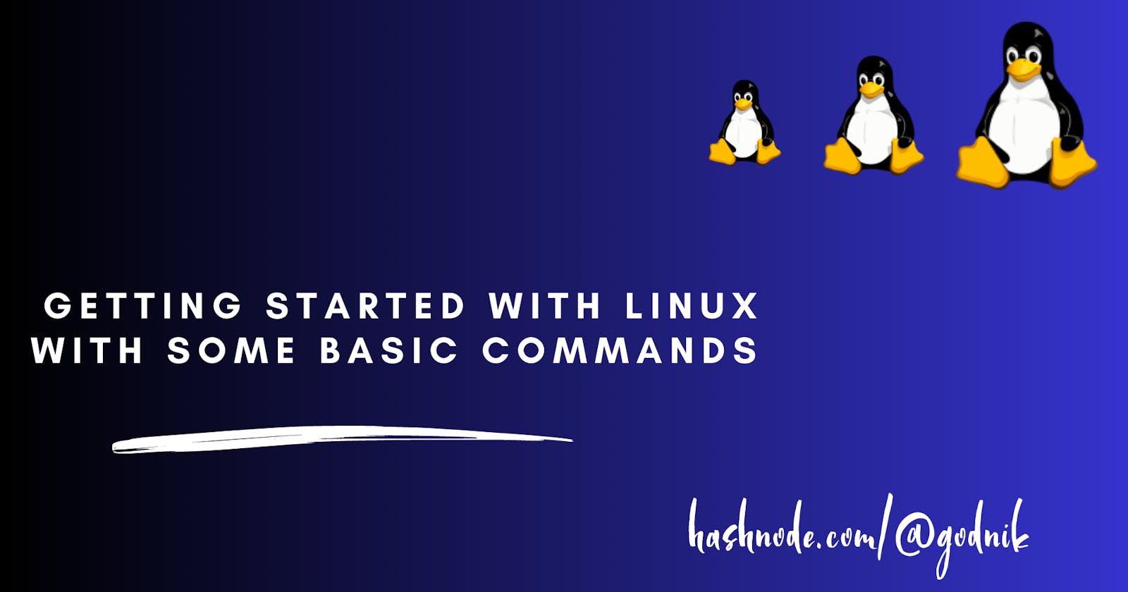 Getting Started with Linux with some basic commands