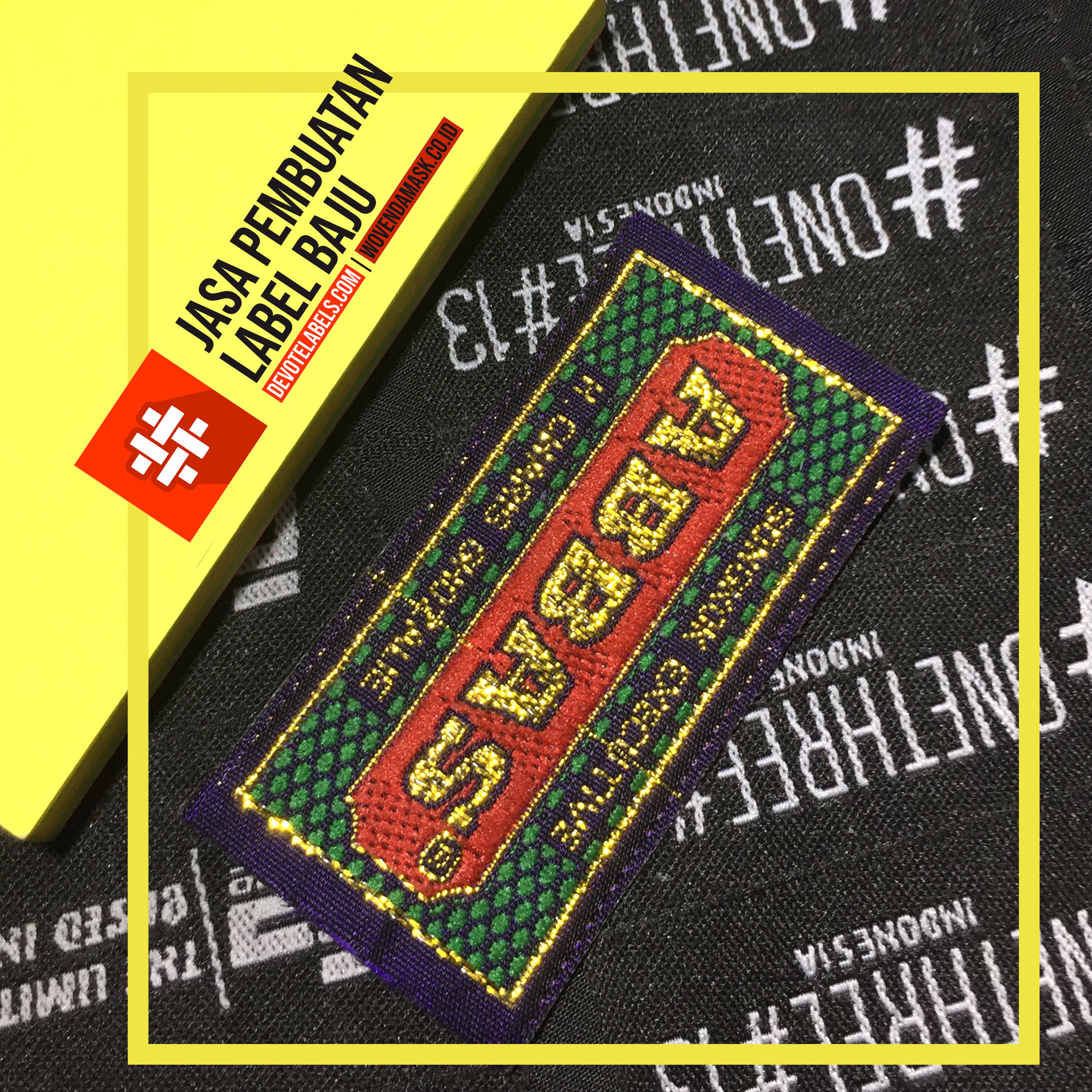 Produsen Label Woven Damask Serang, Berikut Prosedurnya