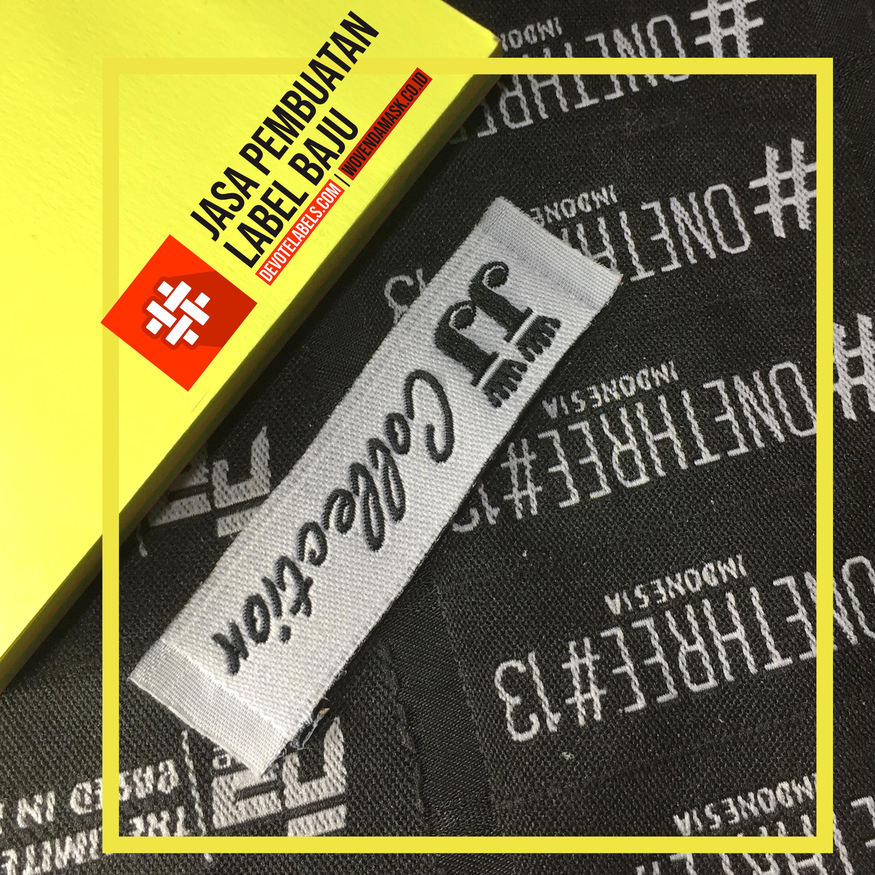 Vendor Label Woven Damask di Muntilan, Inilah Cara Pesannya