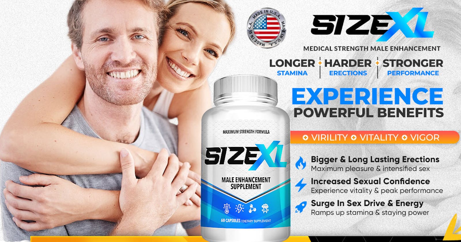 SizeXL Male Enhancement: Boost Your Confidence in the Bedroom