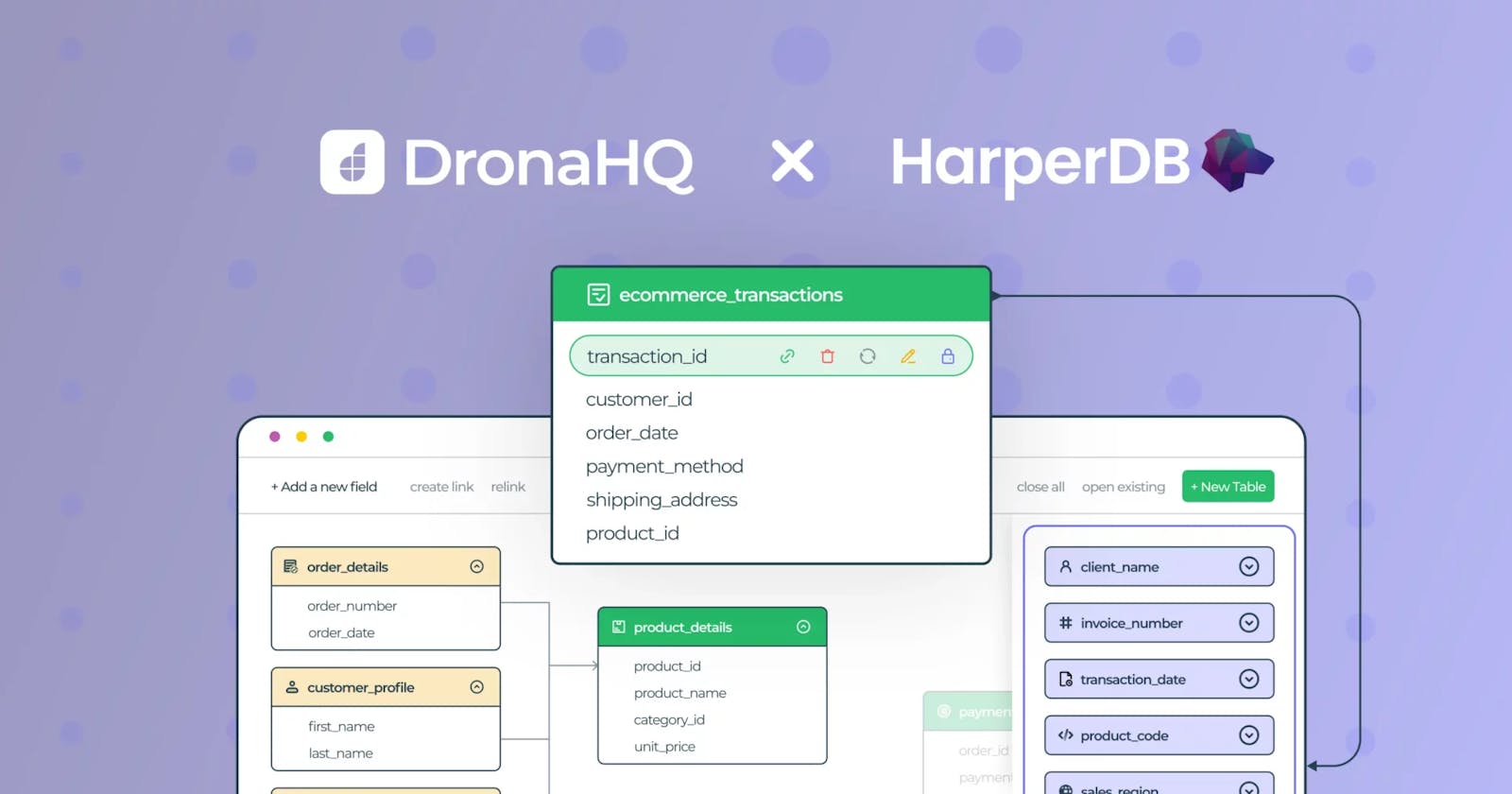 Building an inventory tool using HarperDB and DronaHQ in minutes