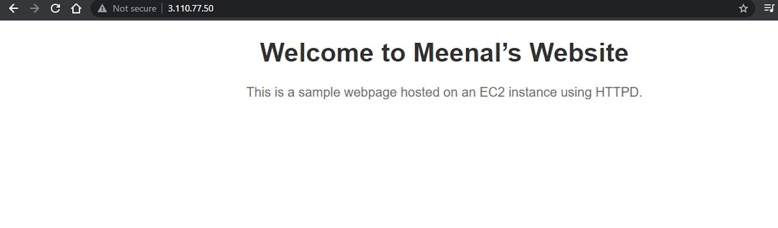 Setting up and Hosting a Website on an EC2 Instance using SSH.