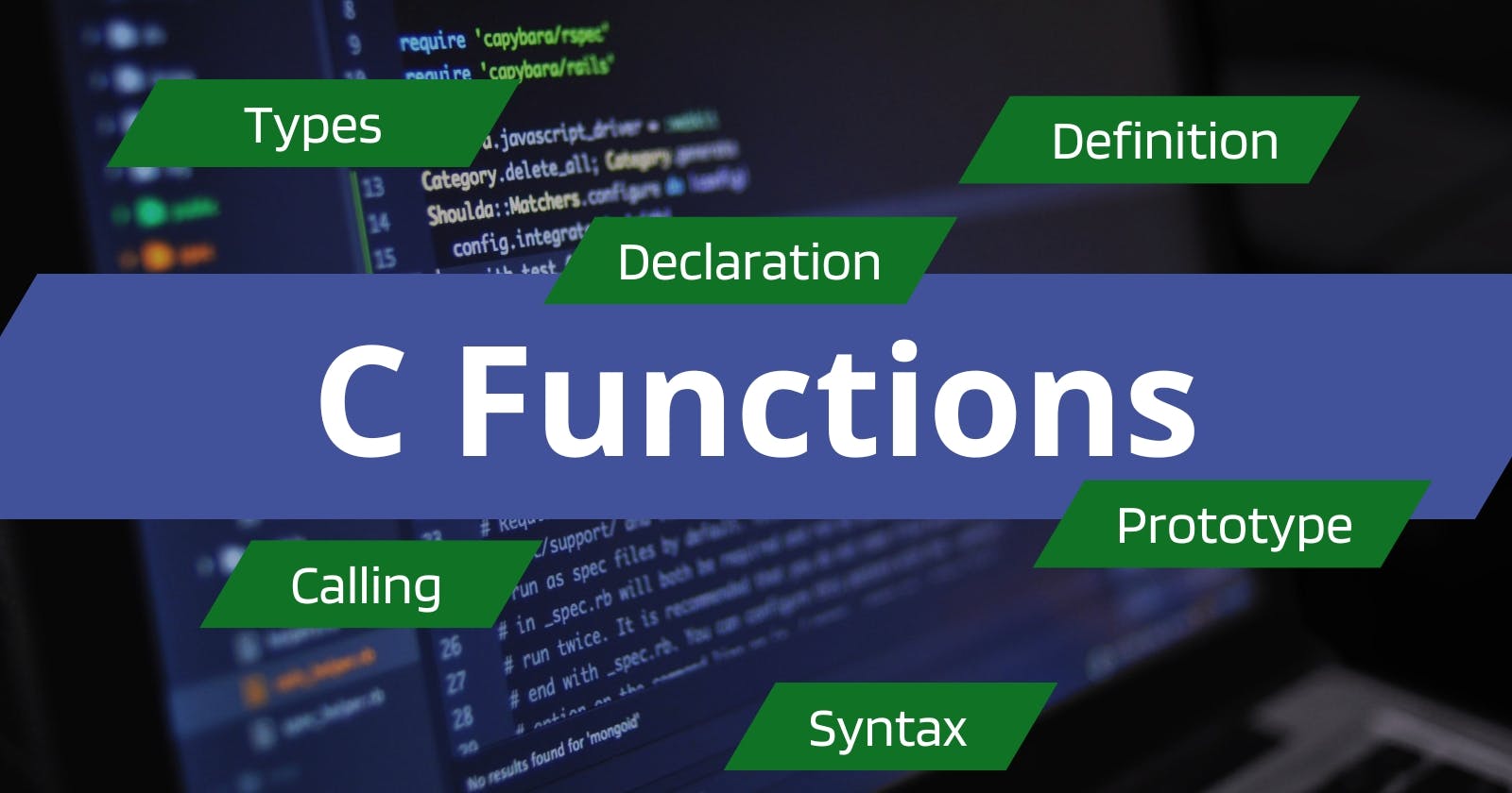 Functions and Types in C Programming: A Comprehensive Guide.