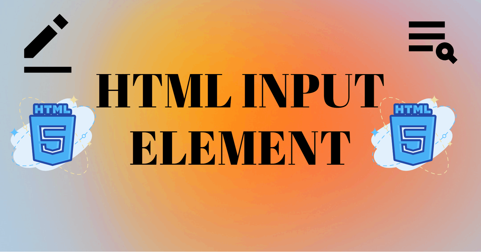 HTML Input Element