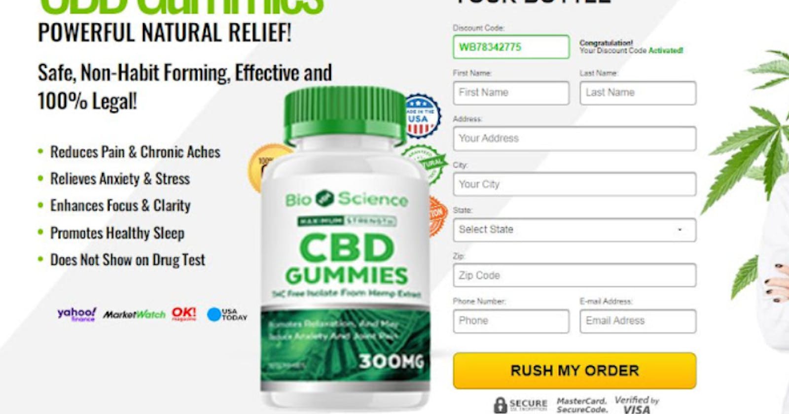 BioScience CBD Gummies Reviews Benefits & 100% Natural!