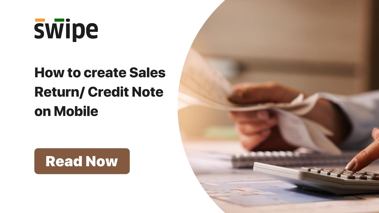 How to create Sales Return/ Credit Notes on Mobile