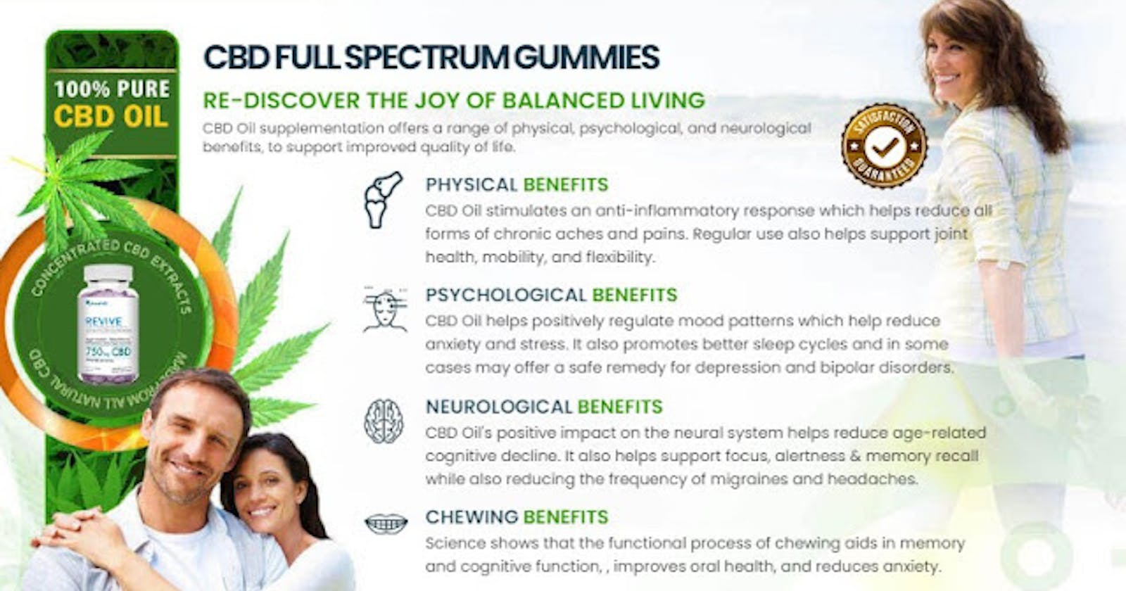 Revive Your Well-being: Discover the Benefits of CBD Gummies