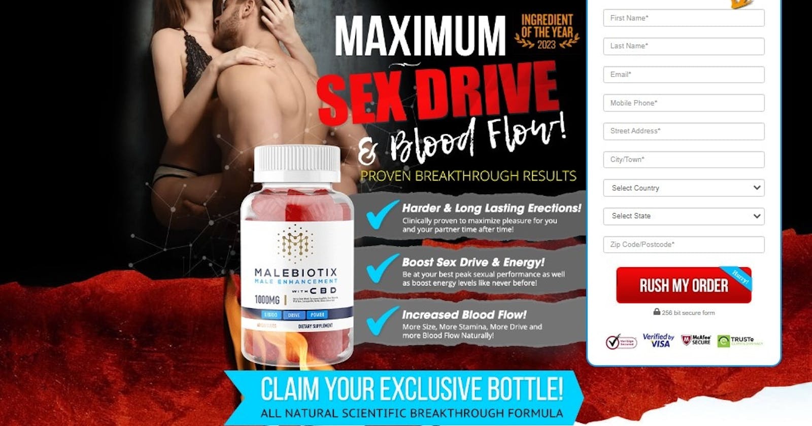 Male BioTix Male Enhancement With CBD - #1 Male Enhancement In USA And Canada!