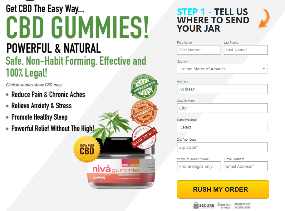 Niva CBD Gummies Official Website, Improve Health & Helps In Pain Relief?