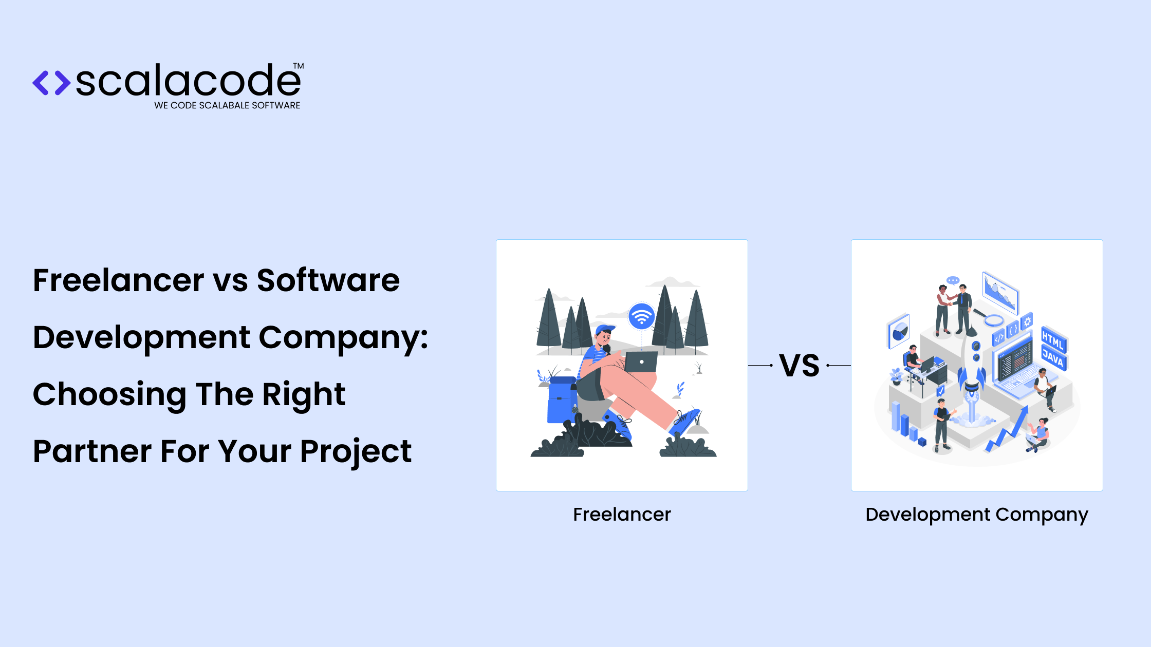 Freelancer vs. Software Development Company: What To Look For?