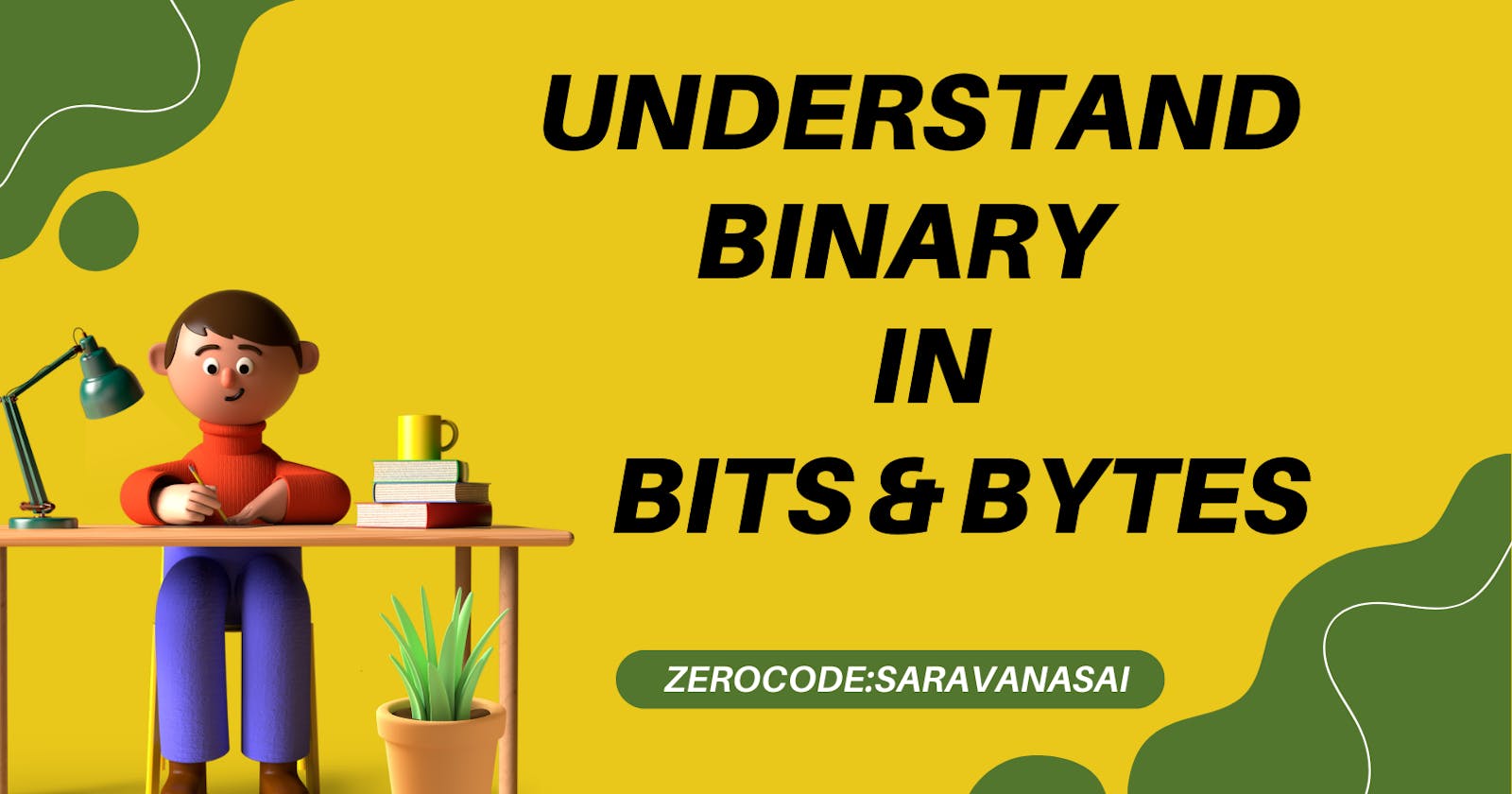Understand Binary in Bits & Bytes