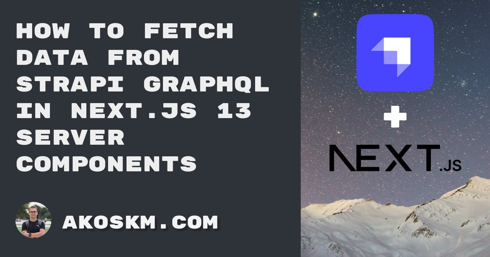 How to Fetch Data from Strapi GraphQL in Next.js 13 Server Components
