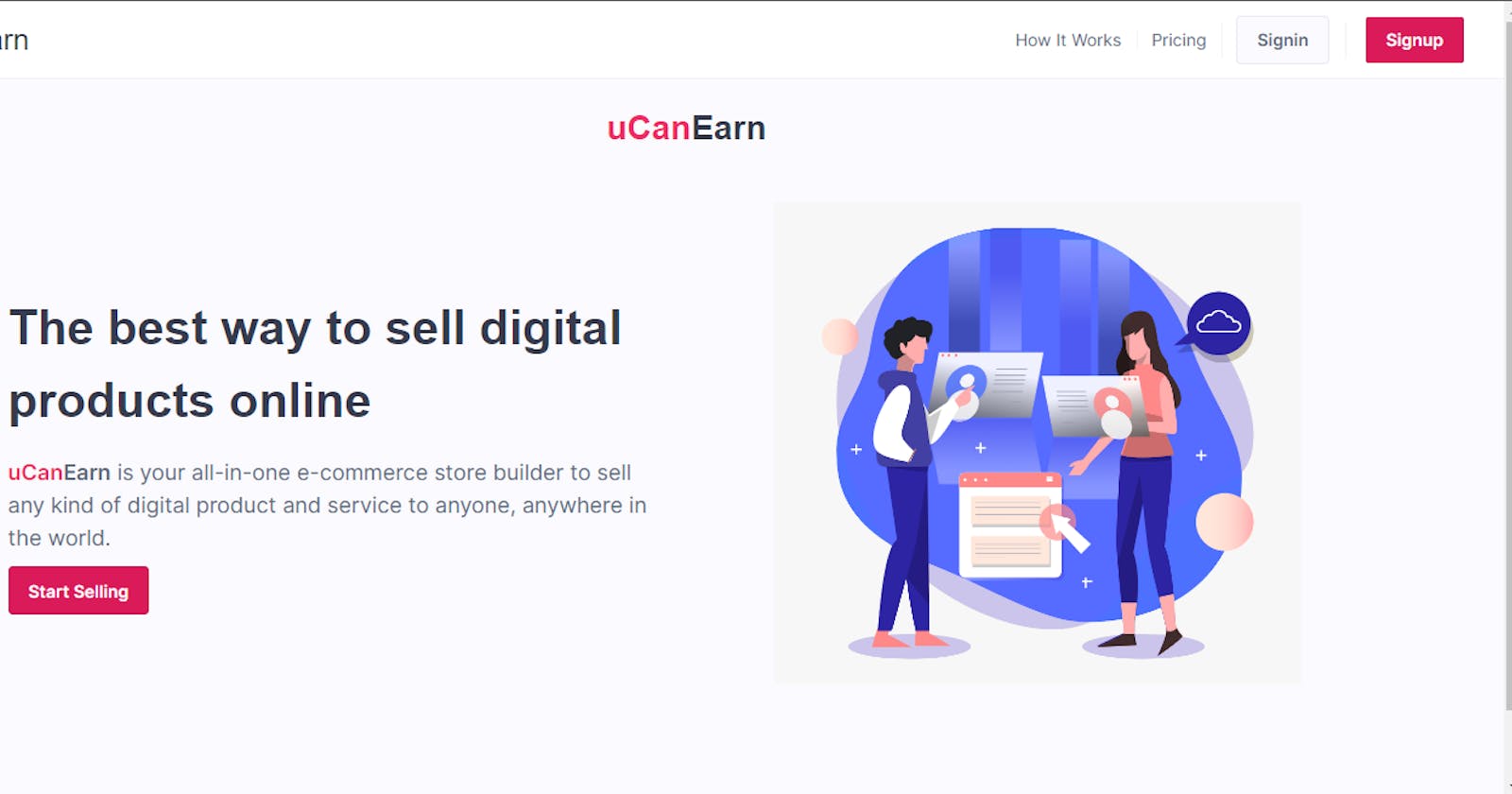 uCanEarn - Online Marketplace