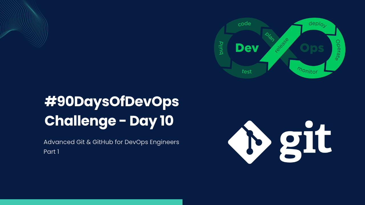 #90DaysOfDevOps Challenge - Day 10 - Advanced Git & GitHub For DevOps ...