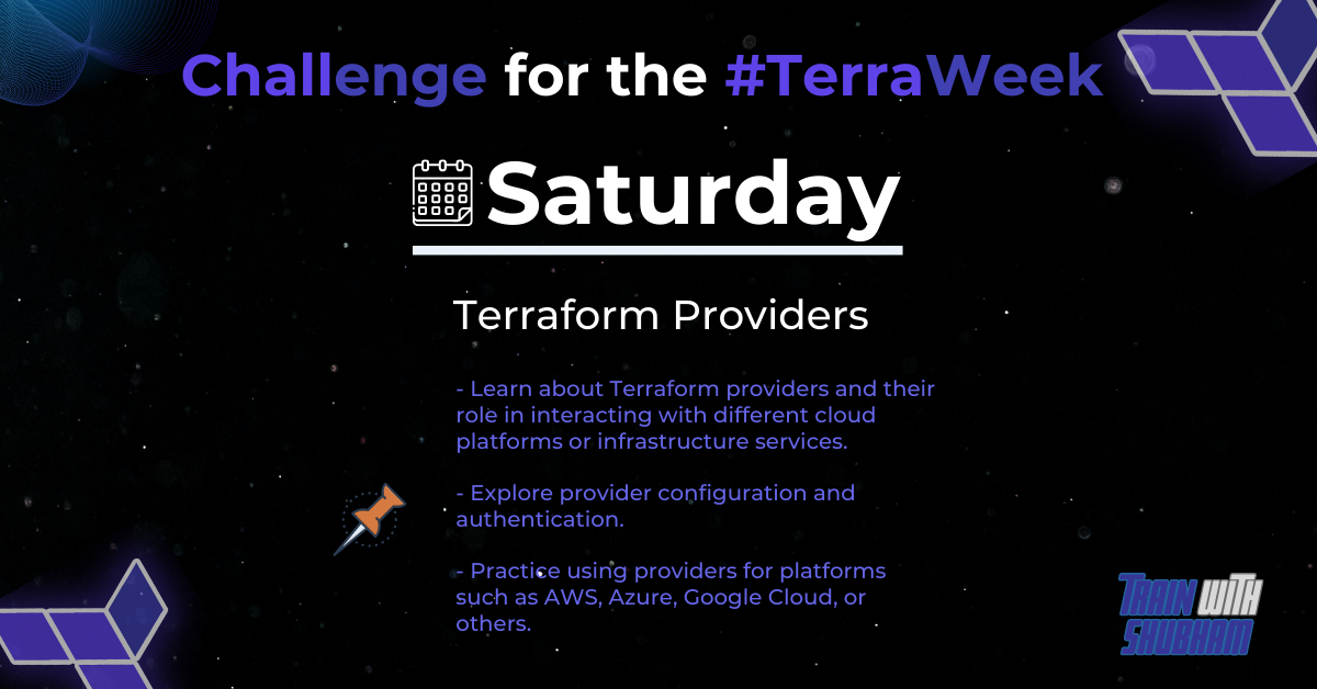 Day 6 of #TerraWeek - Terraform Providers