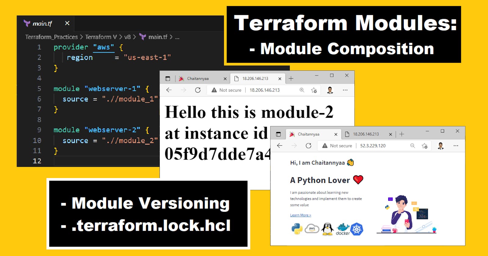 Terraform Modules: Creating, Composing, and Versioning with Module Locking