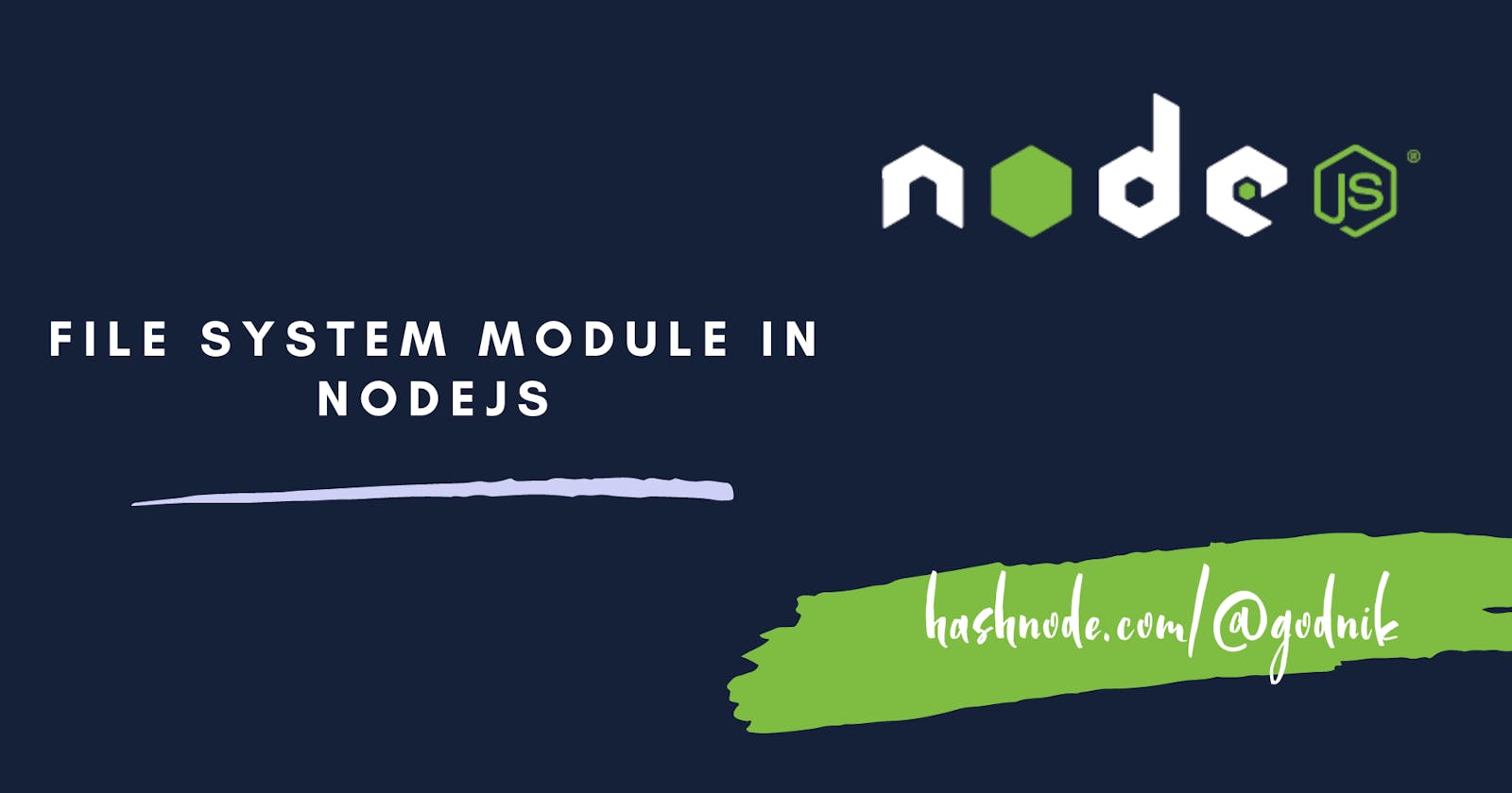 File System Module in Nodejs