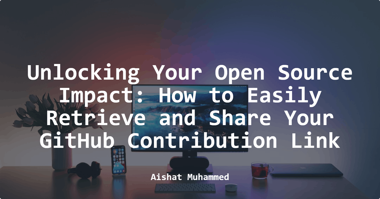 Unlocking Your Open Source Impact: How to Easily Retrieve and Share Your GitHub Contribution Link