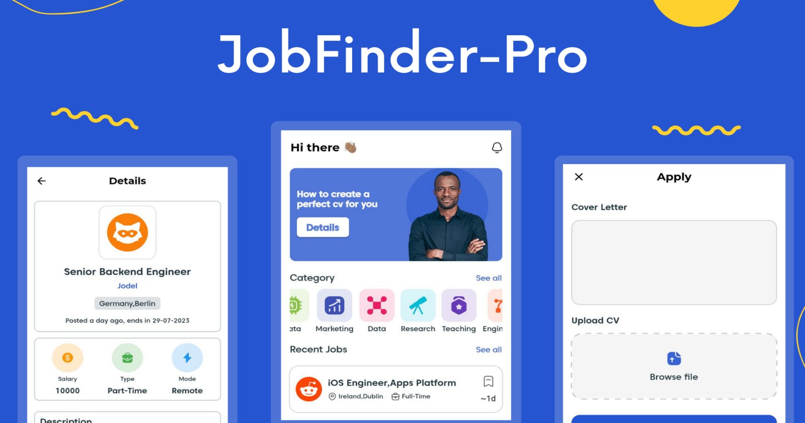 JobFinder-Pro: A Flutter App Built with Appwrite