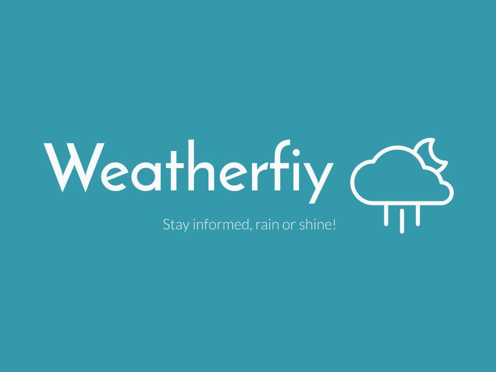 Weatherify: Your Ultimate Weather Companion