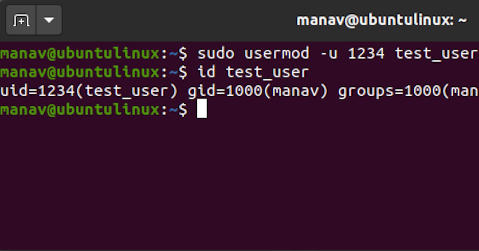 Modificar grupos de usuário no Linux