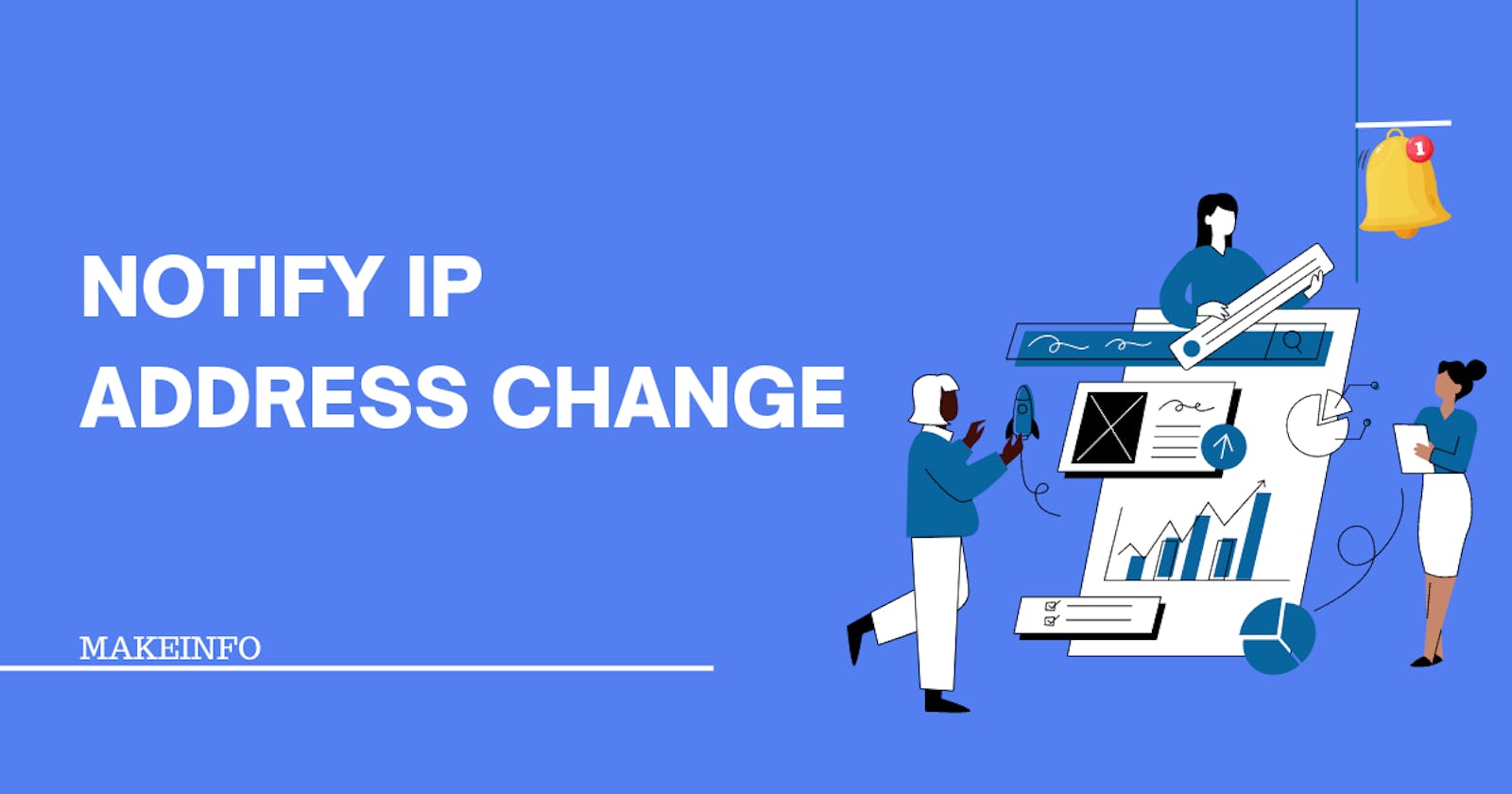 Notify IP Address Change  from Chrome Extension