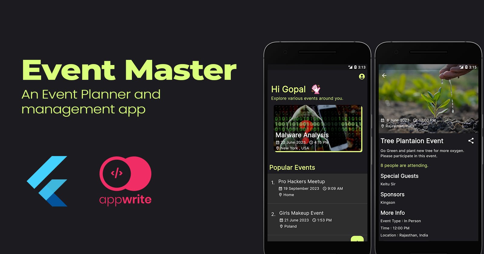 Event Master App