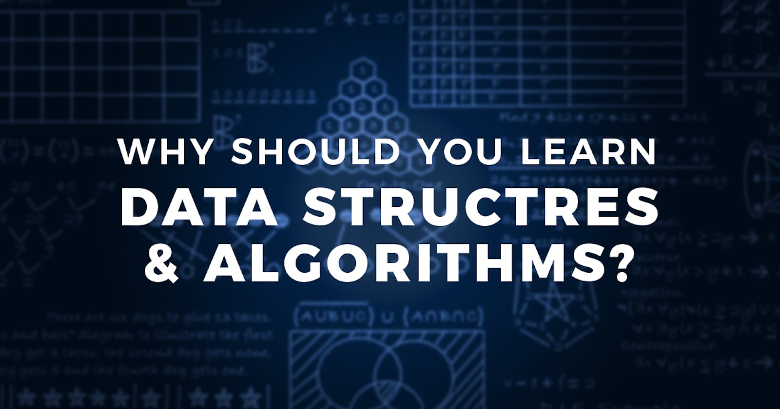 Is it necessary to learn data structures and algorithms for machine learning?