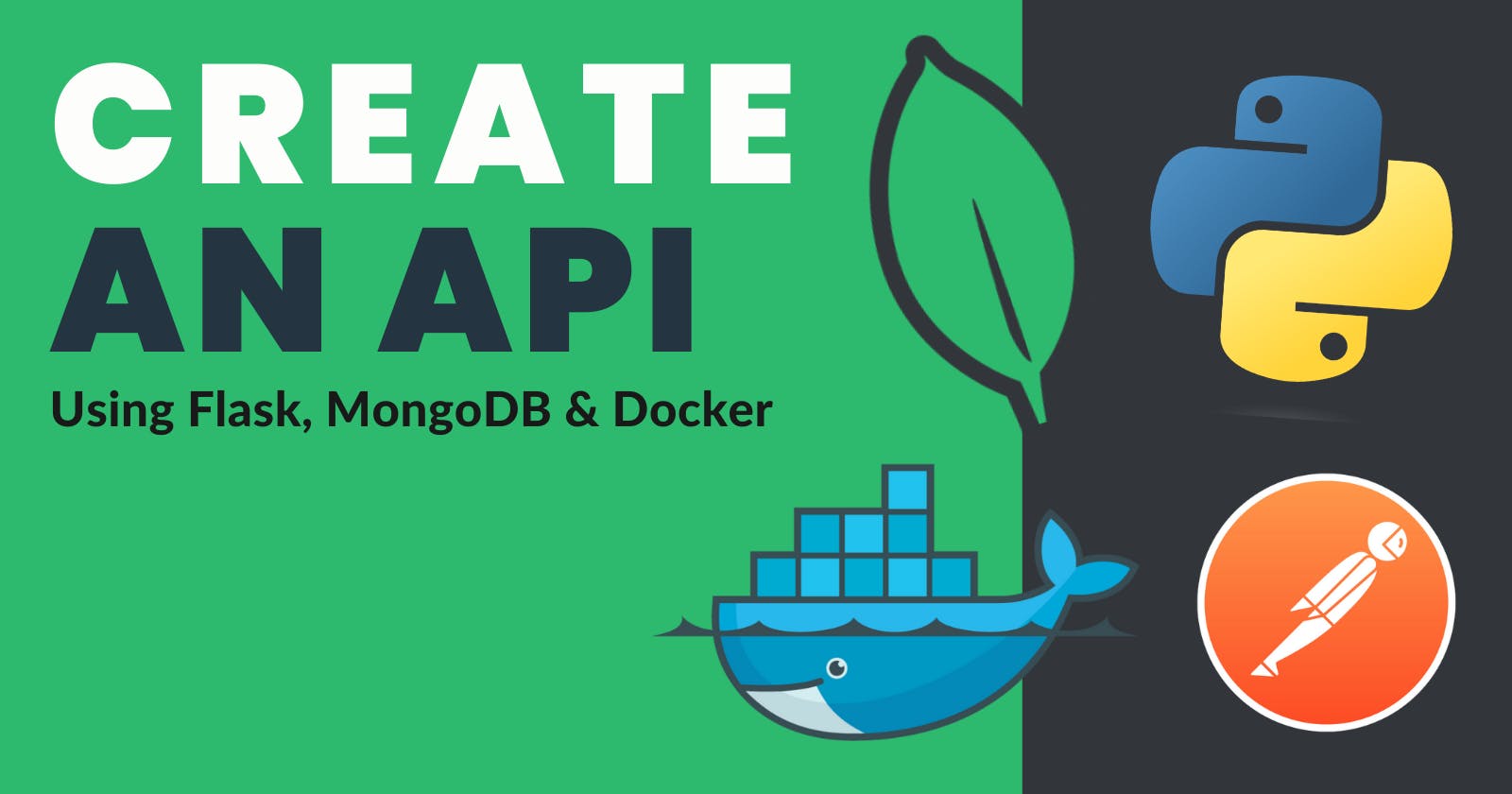 Create an API using Flask, MongoDB and Docker