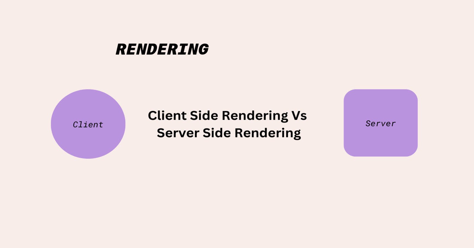 Demystifying Client-Side & Server-Side Rendering