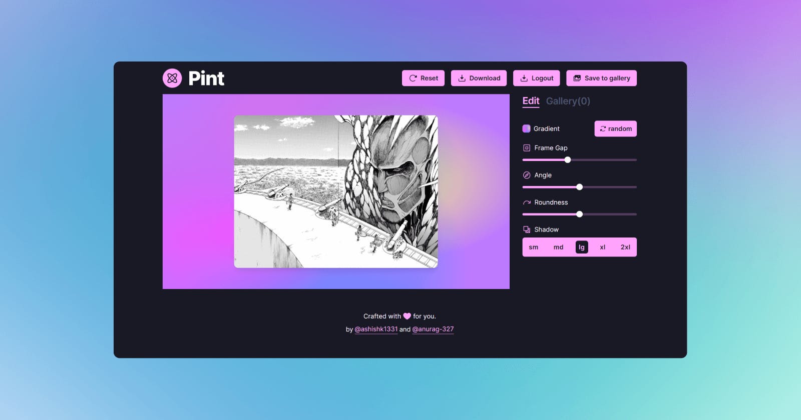 Pint - A way to spice up your images